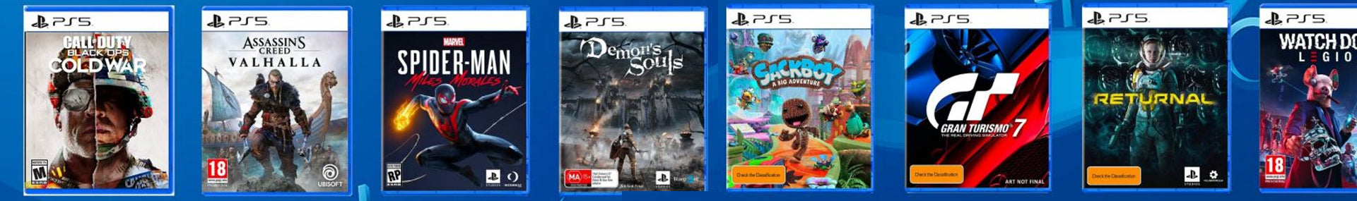 PS5 Games for Sale - ️Lowest Prices Guaranteed (2024*)