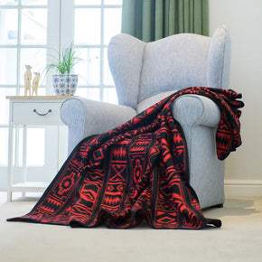 Aranda Ibhidi Blanket 155x165cm Black/Red SGU4331001Z (7813819269209)