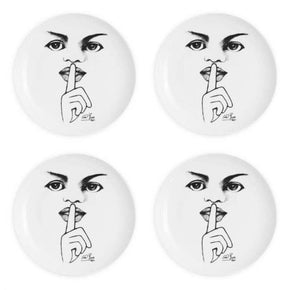 Carrol Boyes  It's a secret! Side Plate Set Of 4 (7894321496153)