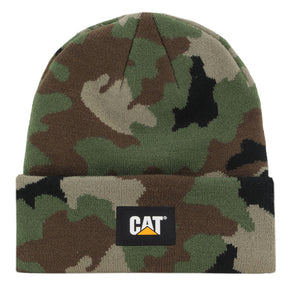 Caterpillar Men's Cat Cuff Beanie Woodland Camo (7919500394585)