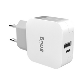 Snug 2 42W Port PD USB Home Charger - White (7877033427033) (7877034049625)