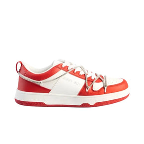 Sissy Boy Red Colour Block Diamante Sneakers (7822503247961)