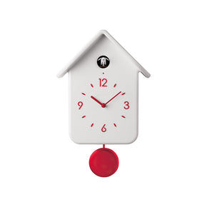 Guzzini Cuckoo Clock With Pendulum Home White GZ16860211 (7891244712025)