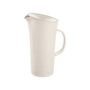 Guzzini Pitcher With Lid Tierra 1.8L Milk White GZ181701156 (7891406422105)