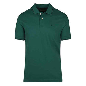 Gant Tipping Pique Rugger Deep Green (7928383930457)