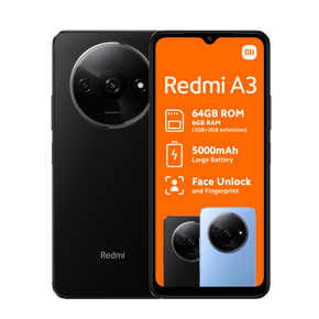 Xiaomi Redmi A3 64GB LTE Dual Sim - Black (7822508392537)