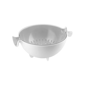 Guzzini Colander And Bowl Set Spin & Drain Preparation GZ29250033 (7895941120089)