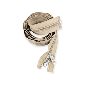 Open End #10 2m Beige Zip (7923412074585)