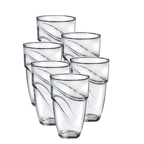 Duralex Manhattan Clear Glass Tumblers 360ml Set Of 6 (2061856604249)