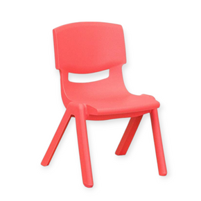 Kids Strong Stackable Plastic Chair Red (7807346901081)