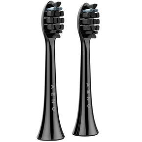 AENO Replacement Electric Toothbrush Heads 2 Piece Black ADBTH4-6 (7825031954521)