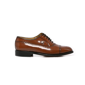 Mens Crockett & Jones Leather Jason, Formal Honey Lace Up (7905265746009)