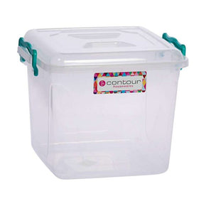 Contour Clip And Lock Storage Box Clear 8,5 Litre P3549 (7813491359833)