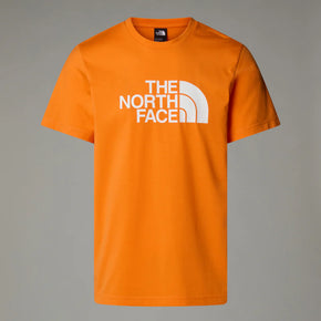 The North Face Men's Easy Tee Orange/White (7917863862361)