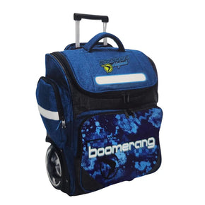 Boomerang XXL Big Wheels Trolley School Bag Blue (7881857269849)