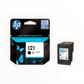 HP 121 Black Original Ink Cartridge (7805559701593)