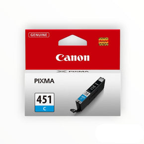 Canon Ink Cartridges - CLI-451C Original Cyan Printer Ink Cartridge (7808414187609)