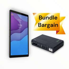 Lenovo Tab M10 + 10400mAh Multifunctional Network Portable Power Bank DC UPS Bundle (7818981146713)