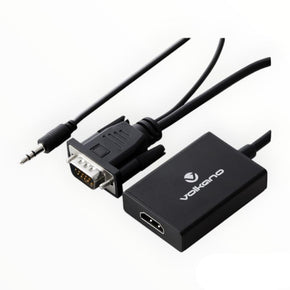 Volkano Append Series VGA Male to HDMI Female Converter (VK-20046-BK) (7790808662105)