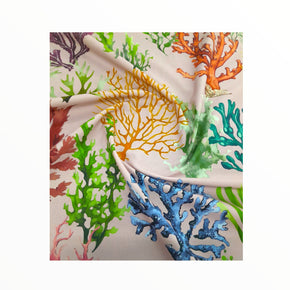 Fabric Coral / Seaweed Collection 140 cm (7921945641049)