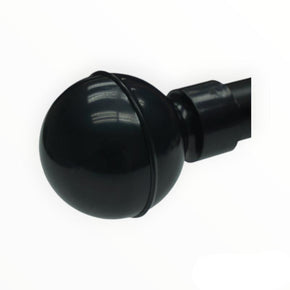 Papini 25mm Black Ball Finial PVC (7793094557785)