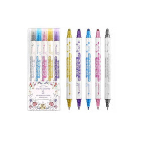 5pc Dot Metallic Glitter Maker Pen ART006 (7802232668249)