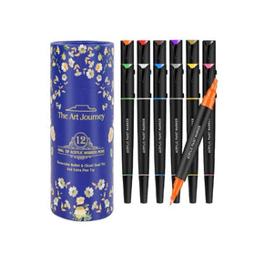 The Art Journey 24Piece Double Head Waterproof Brush Pen ART002 (Copy) (7802269204569)