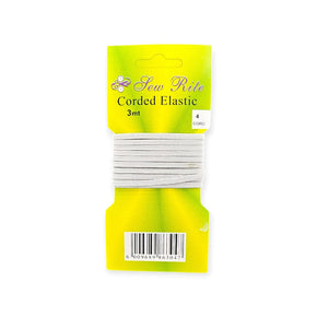 Elastic 4 Cord Carded (7923443466329)