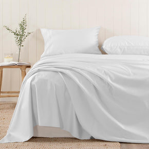 Egyptian Cotton 400 Thread Count Flat Sheet White (7901823205465)