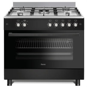 Ferre 90cm Black Free Standing Gas Stove F9S50G2.HIB (7820863438937)