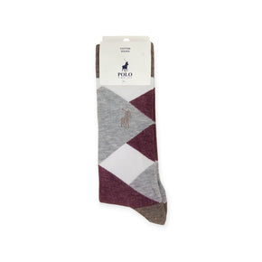 Polo Men's Cotton Socks Taupe (7804422586457)