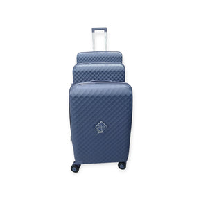 TravelMate 3 Piece Set Luggage L-346 Navy (7805175824473)