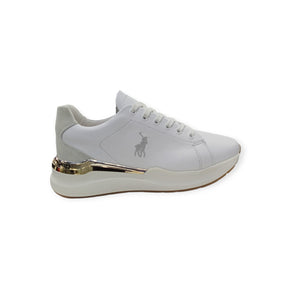 Polo Women's Leather Sneakers Runner White (7820177637465)