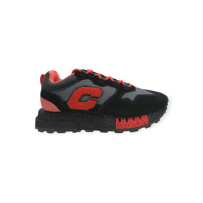 Cutty Classic Runner Sneaker Black/ Red (7825311989849)