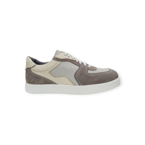 Vinzano Men's Sneaker Taupe Suede (7877043060825)