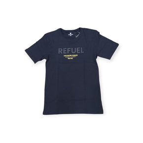 Refuel Men's T Shirt Navy (7894063611993)