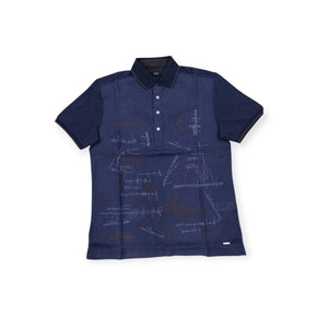 Gallus Luxury Linen Golfer Navy (7894012395609)