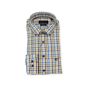 Bugatti Men's Shirt Brown 9350