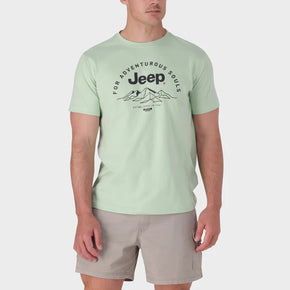 Jeep Men's Fashion Graphic Tee Green (7803575861337)