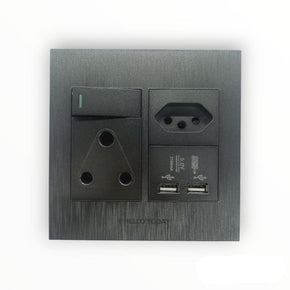 Hello Today SA/EURO/USB 4x4 Socket S7-211 (7809670316121)