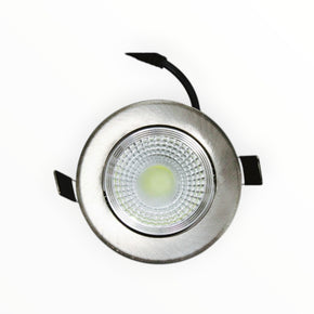 Ceiling Light 5w Chip On Board Satin White (7024452534361)