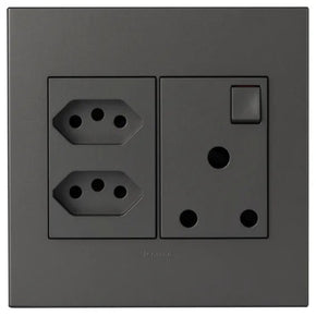 Legrand Arteor PMON44MM New RSA Sockets Monobloc 4x4 Magnesium