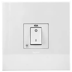 Legrand Arteor 40A Double Pole DP Isolator Switch with LED indicator  P40ALWW (7925610315865)