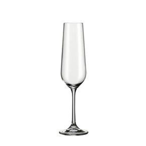 Bohemia No.1 Crystal 220ml Champagne Glasses Set of 6 (4783413952601)