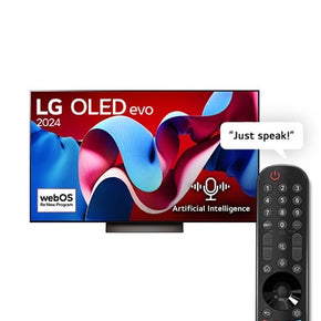 LG 55" OLED evo C4 4K Smart TV OLED55C46LA (7815069171801)