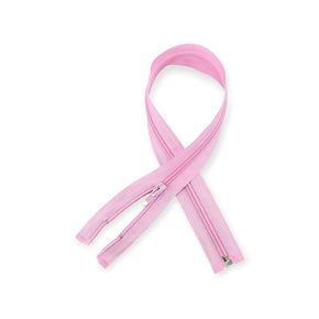 Open End Zip Pink (7883409490009)