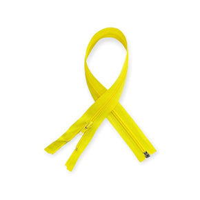 Open End Zip Yellow (7883375149145)