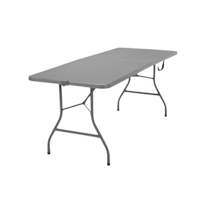 Rectangular Folding Table 1.8M Grey FT-GREY (7876694016089)