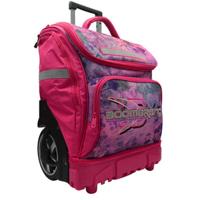 Boomerang Hardbody Big Wheel Trolley Bag Pink (7899375599705)