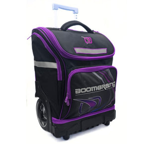 Boomerang Hardbody Big Wheel Trolley Bag Purple (7899905032281)